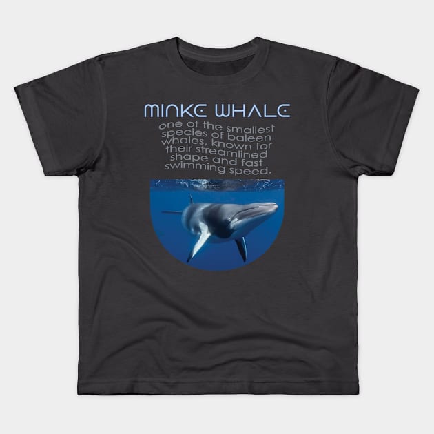 Alaska Whale Watching Kids T-Shirt by TeeText